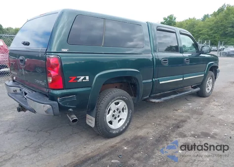 2005 Chevrolet Silverado 1500 Z71 из США, поврежденный, VIN 2GCEK13T651331737